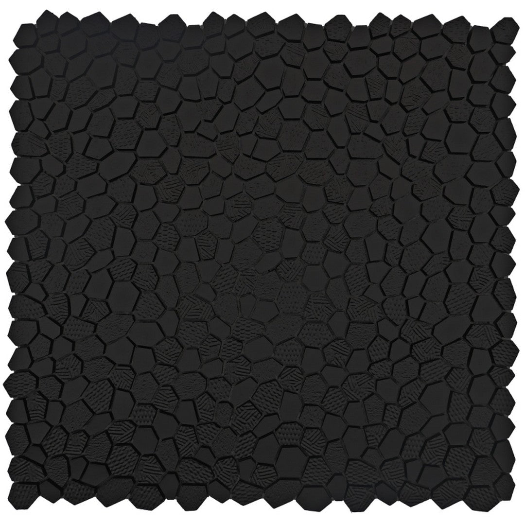 Emser Revify 11" x 12" Matte Resin & Natural Stone Dot Mosaic