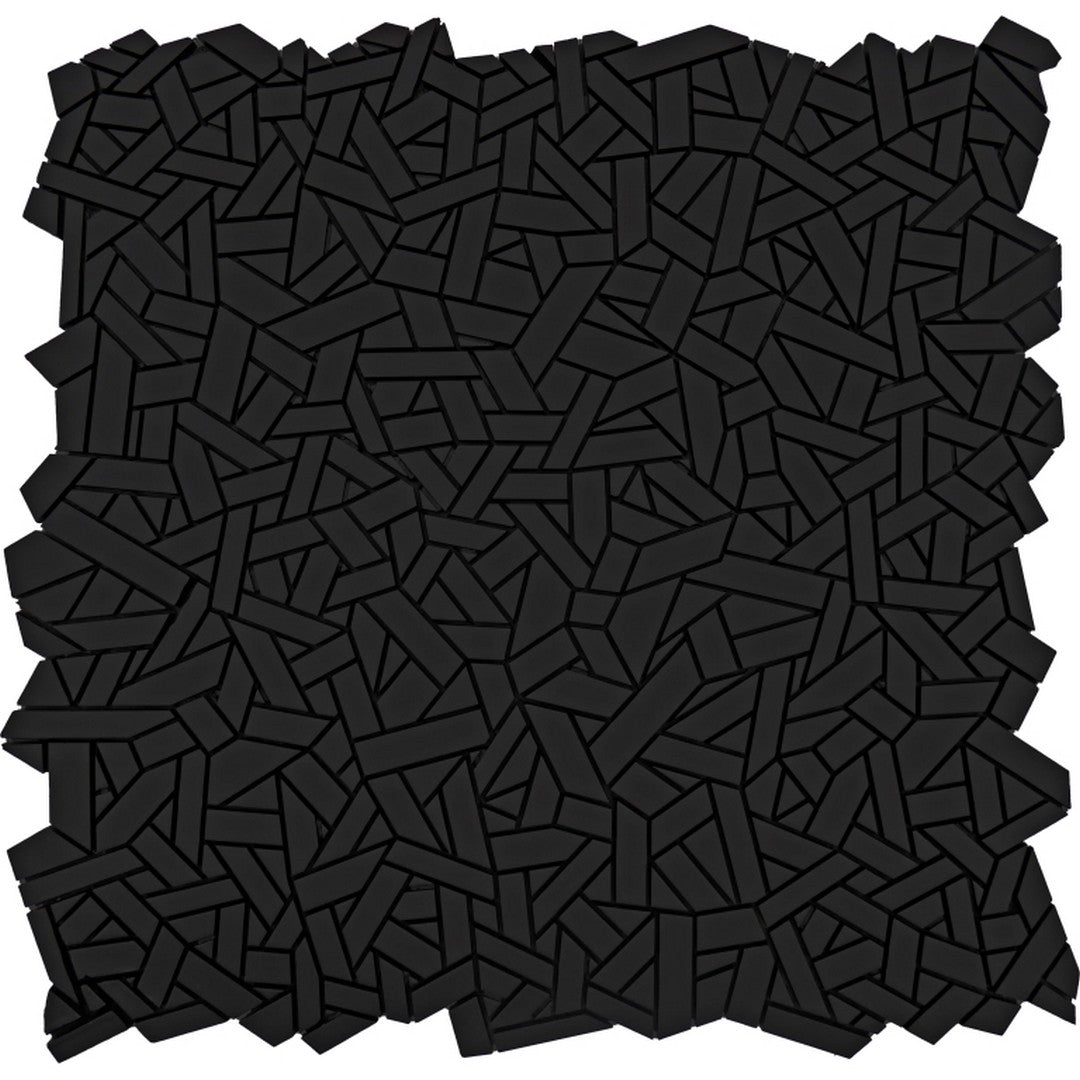 Emser Revify 11" x 12" Matte Resin & Natural Stone Form Mosaic