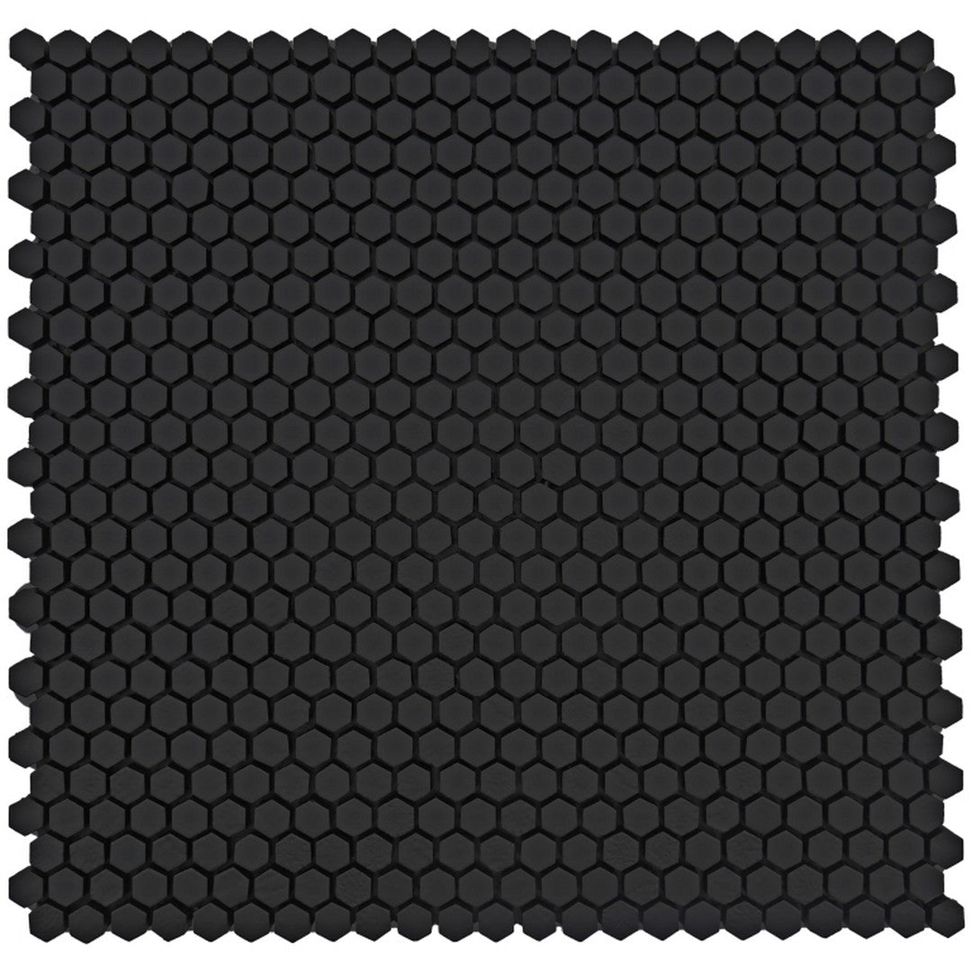 Emser Revify 11" x 12" Matte Resin & Natural Stone Hexagon Mosaic