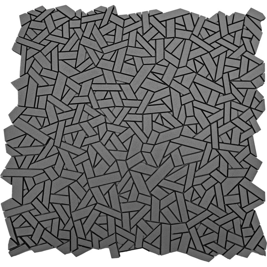 Emser Revify 11" x 12" Matte Resin & Natural Stone Form Mosaic