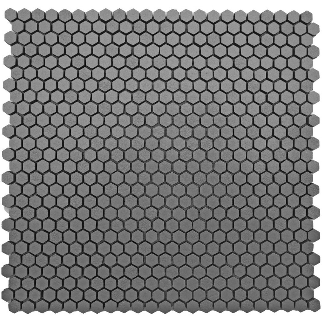 Emser Revify 11" x 12" Matte Resin & Natural Stone Hexagon Mosaic