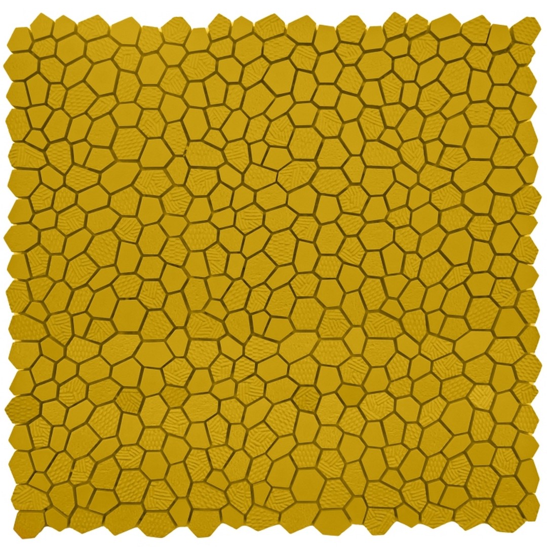 Emser Revify 11" x 12" Matte Resin & Natural Stone Dot Mosaic