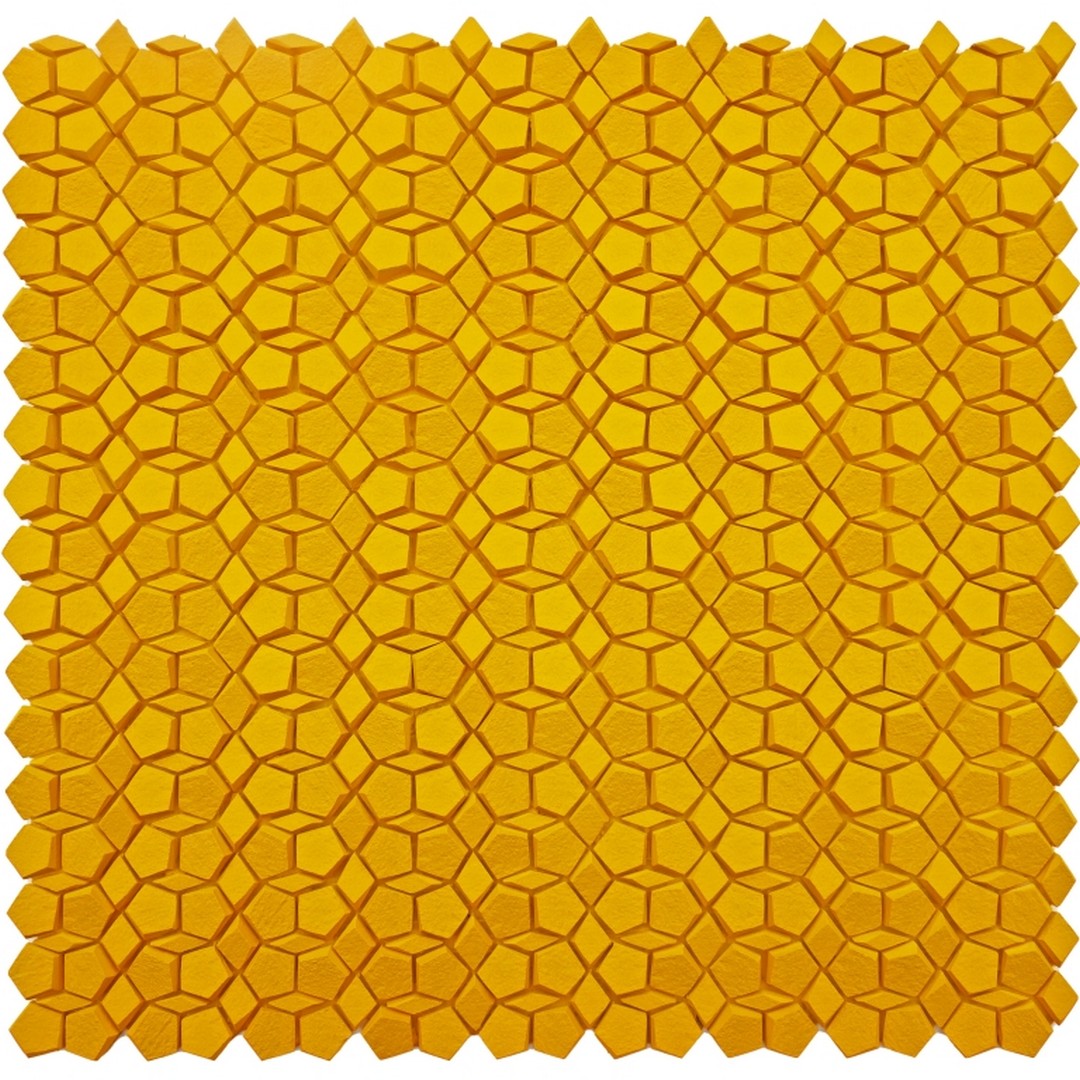 Emser Revify 12" x 12" Matte Resin & Natural Stone Penta Mosaic