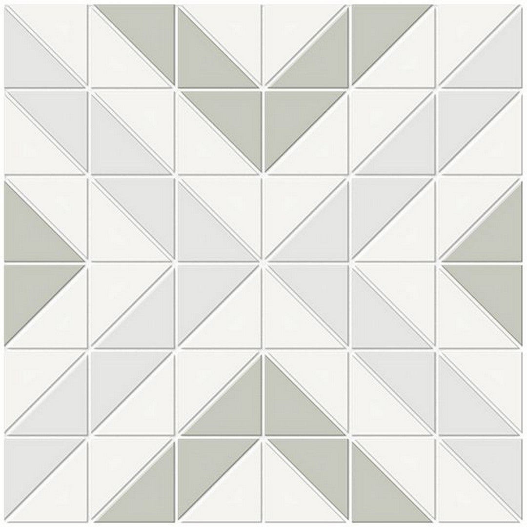 Florida Tile Soho 10" x 10" Cubic Matte Porcelain Mosaic