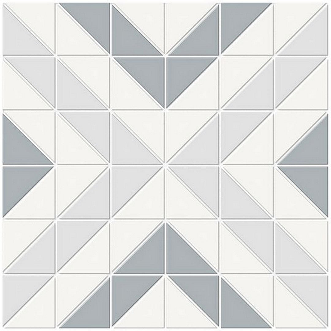 Florida Tile Soho 10" x 10" Cubic Matte Porcelain Mosaic