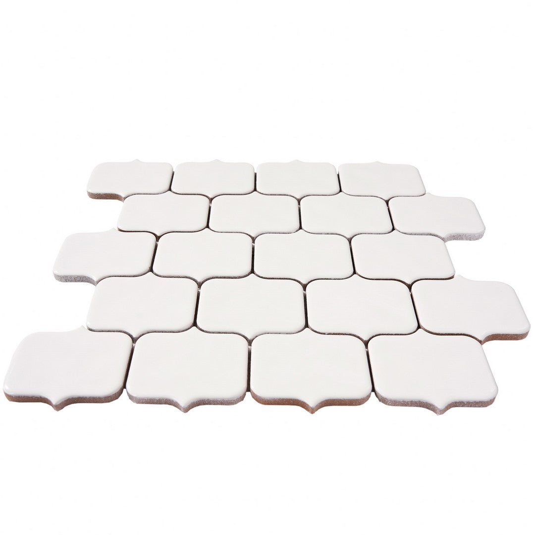 Crossville-Horizon-11-x-11-Glossy-Short-Arabesque-Porcelain-Mosaic-Snow