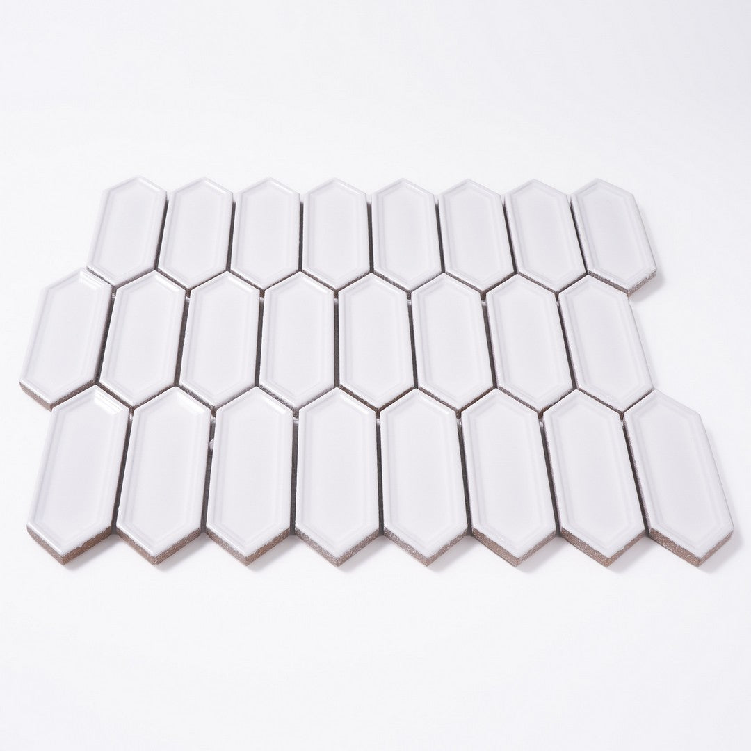 Crossville-Sophia-12-x-12-Glossy-Small-Picket-Porcelain-Mosaic-Snow