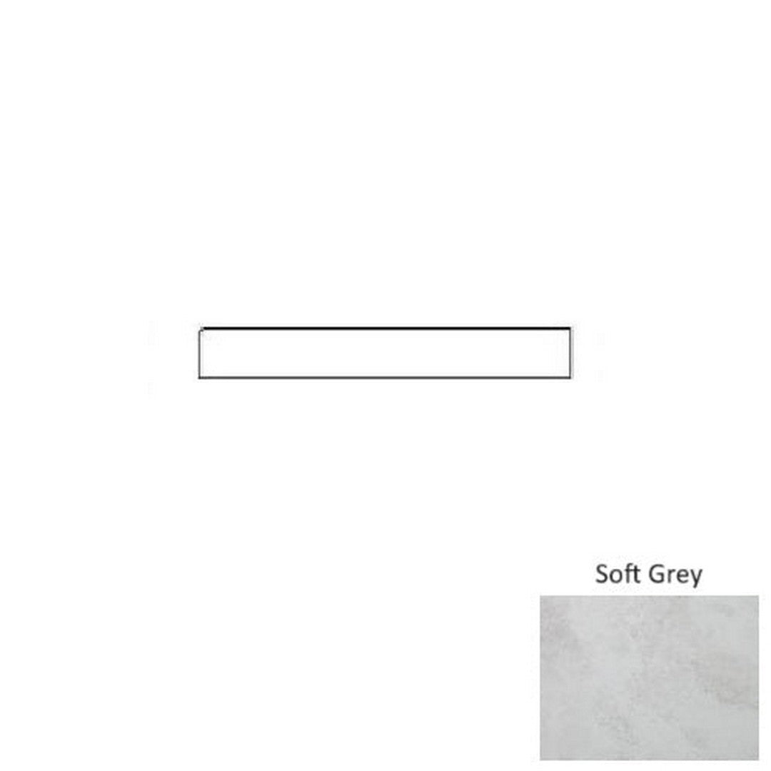 Tesoro Mount Tiede  3" x 18" Pressed Matte Ceramic Bullnose