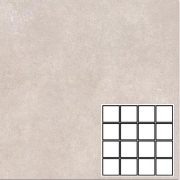 Tesoro Terre 12" x 12" Pressed Matte Ceramic 3" Mosaic