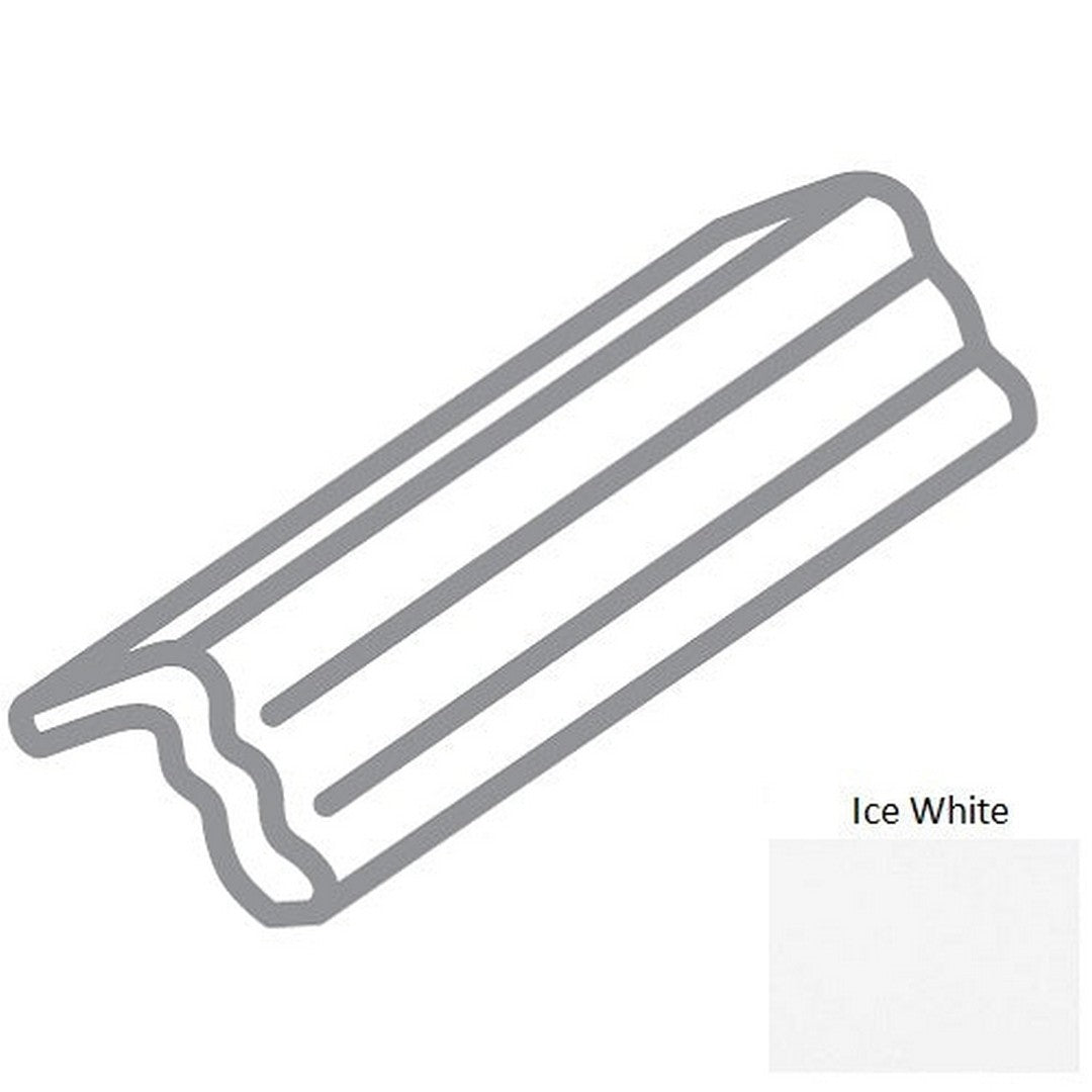 Bedrosians Traditions 2" x 6" Matte Ceramic V-cap (Sale)