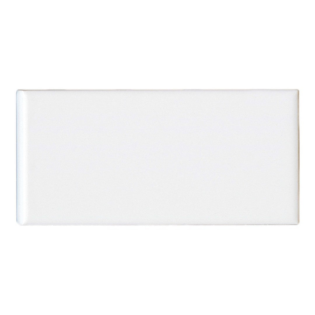 Bedrosians Traditions 3" x 6" Matte Ceramic 3 Inch Side Bullnose (Sale)