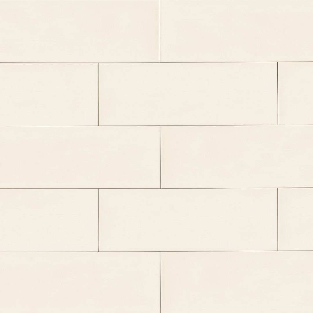 Bedrosians Winter 8" x 24" Glossy Ceramic Wall Tile