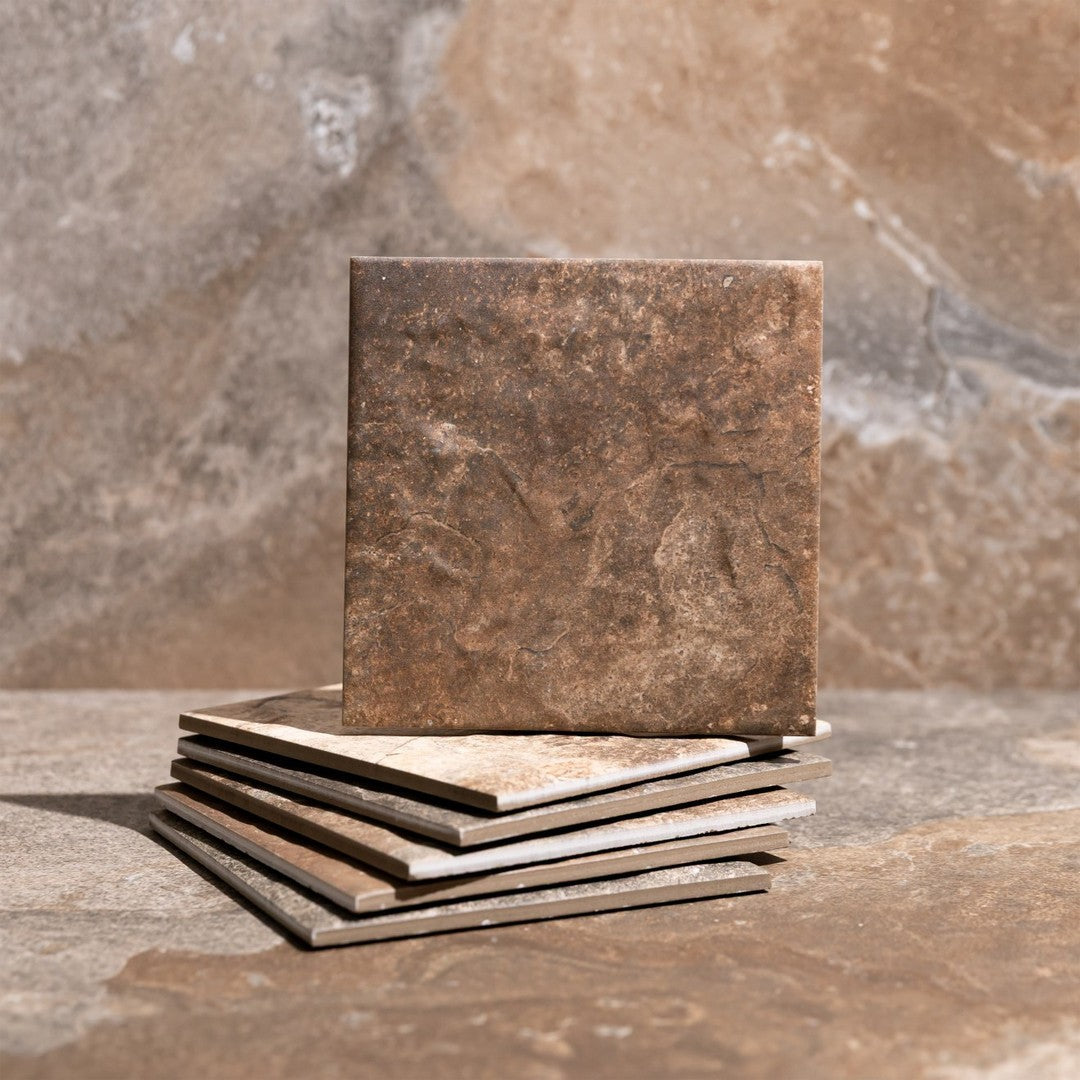 Bedrosians-Sinai-6-x-6-Matte-Porcelain-R11-Anti-Slip-Field-Tile-Terra