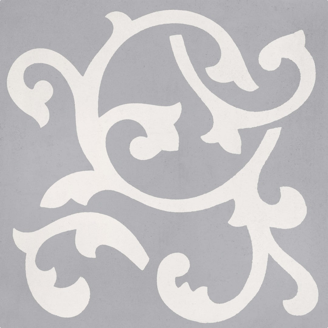 Bati Orient Cement 8" x 8" Matte Classic Square Tile