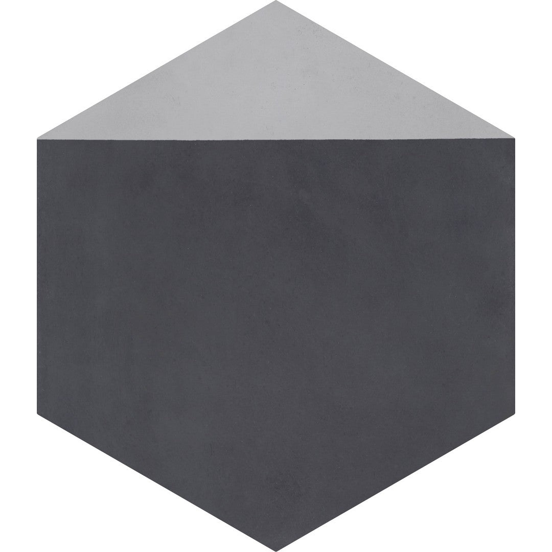 Bati Orient Cement 9" x 8" Matte Modern Hexagon Tile