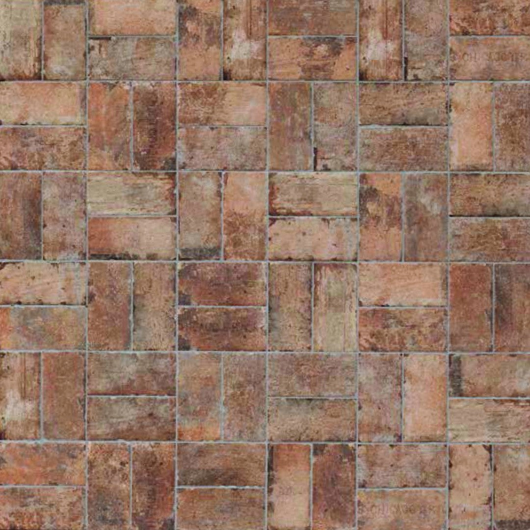 Tesoro Chicago Brick 4" x 8" Pressed Porcelain Tile
