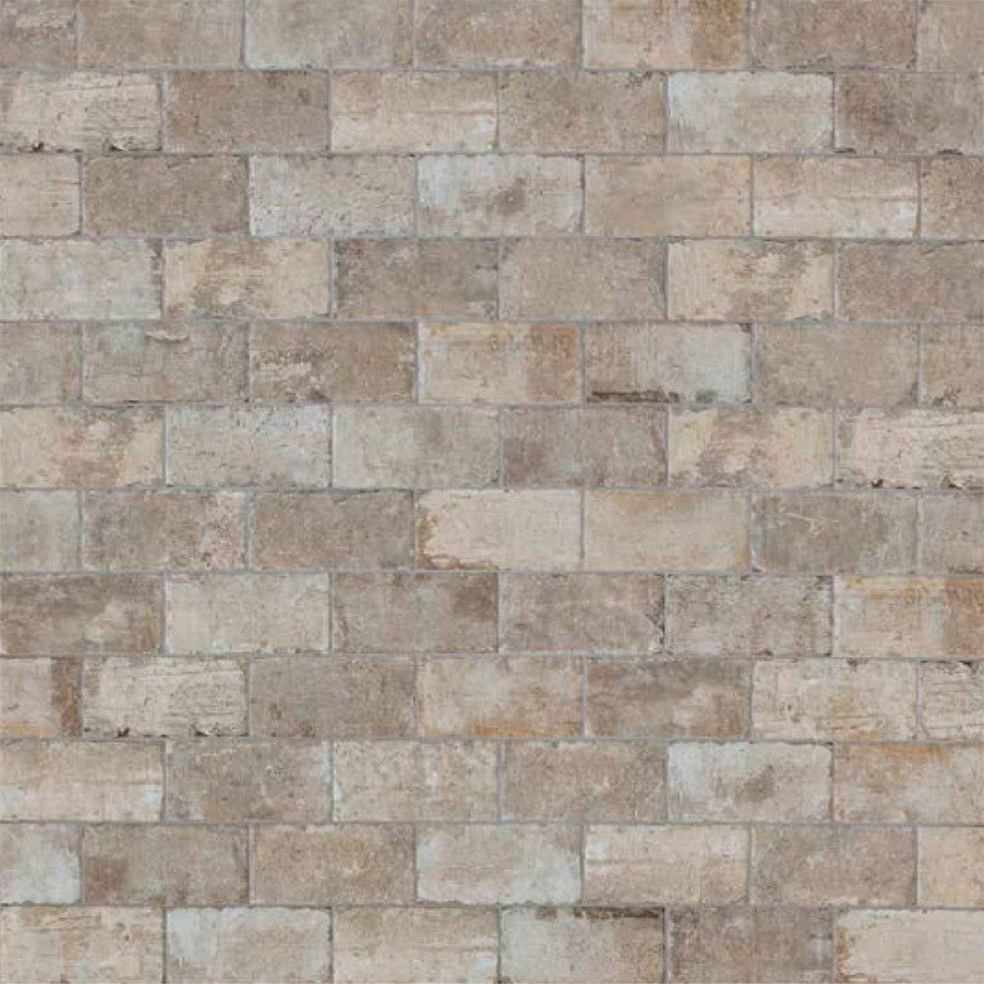 Tesoro Chicago Brick 4" x 8" Pressed Porcelain Tile