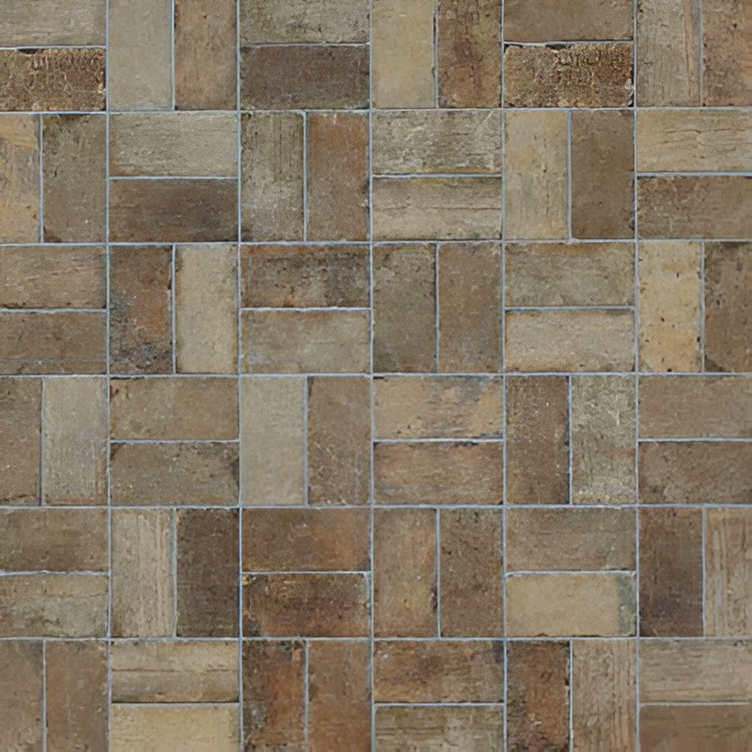 Tesoro Chicago Brick 4" x 8" Pressed Porcelain Tile