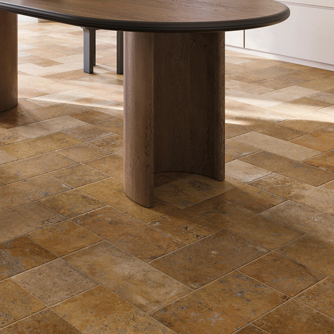 Tesoro-Cotto-Del-Campiano-8-x-8-Pressed-Matte-Porcelain-Tile-Giallo-Umbria