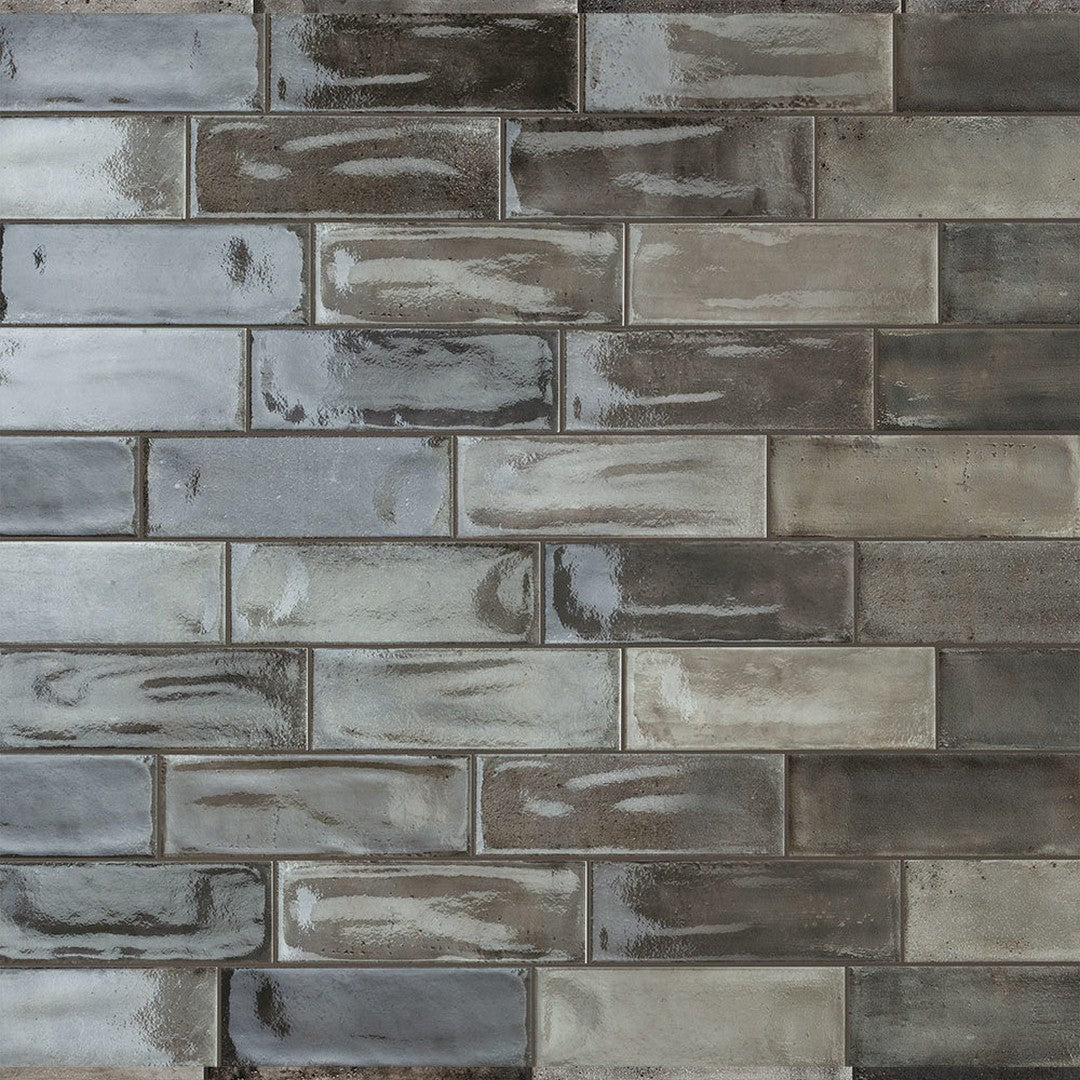 Tesoro Fuoritono 4" x 12" Pressed Glossy Porcelain Tile