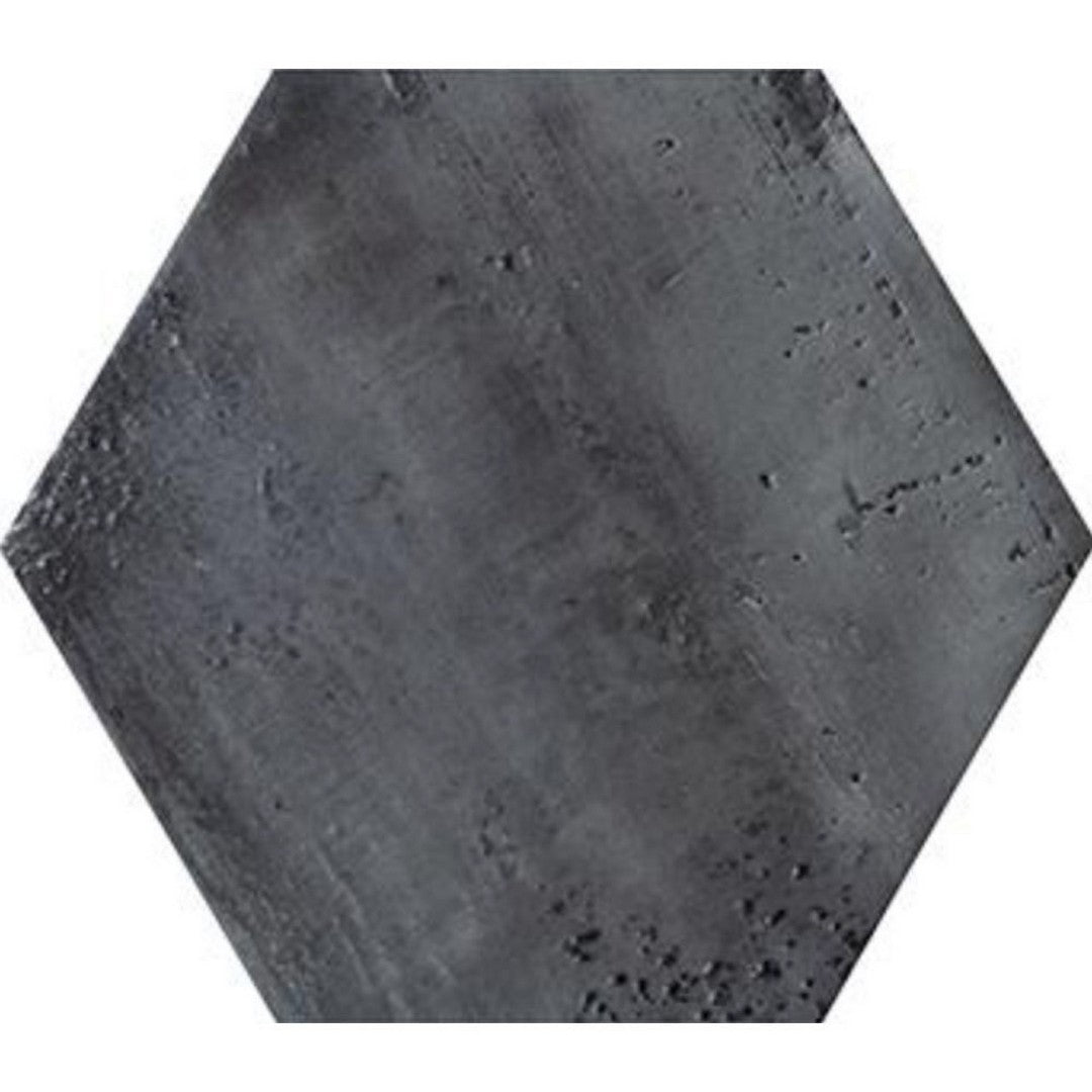 Tesoro Fuoritono 9.25" x 10.75" Pressed Glossy Hexagon Porcelain Tile