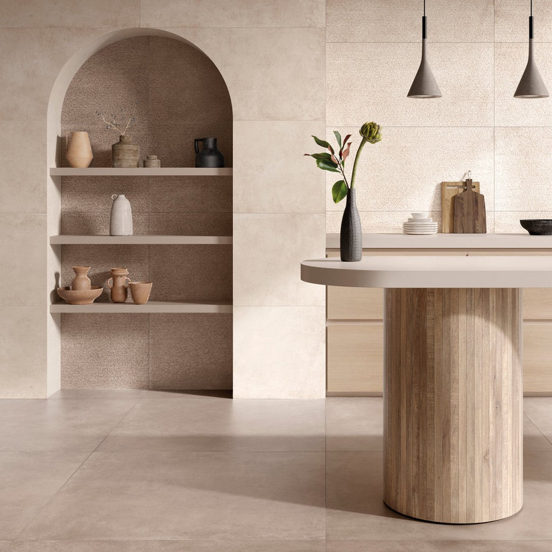 Ottimo-Conrad-Millerighe-24-x-48-Matte-Porcelain-Wall-Deco-Tile-Taupe-Deco