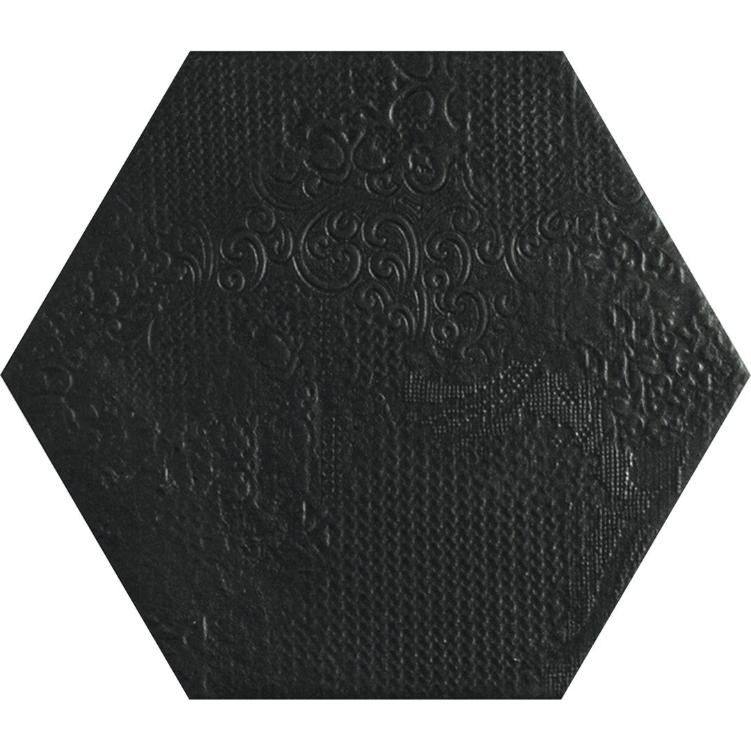 Tesoro Milano 8.5" x 9.75" Pressed Embossed Hexagon Porcelain Tile
