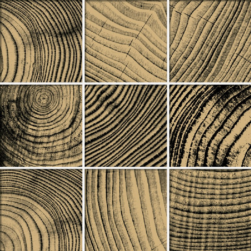 Crossville Convergence 12" x 12" Polished Glass 4" Mosaic