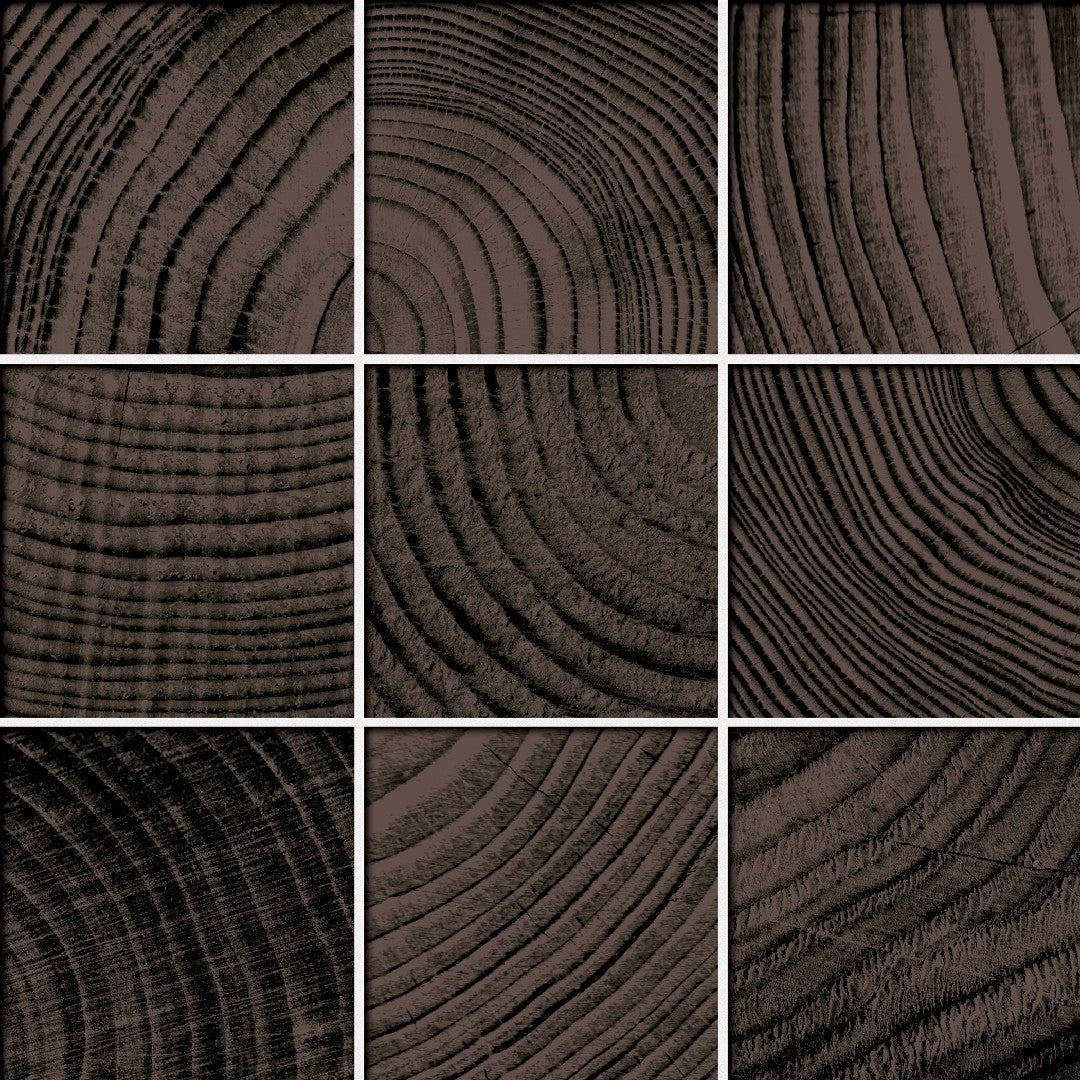 Crossville Convergence 12" x 12" Polished Glass 4" Mosaic