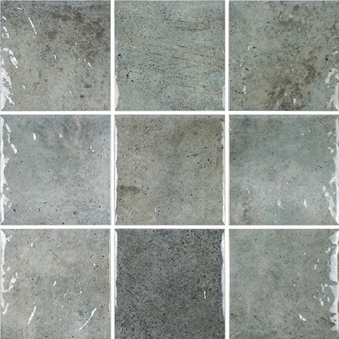 Tesoro Waterplace 6" x 6" Glossy Ceramic Tile