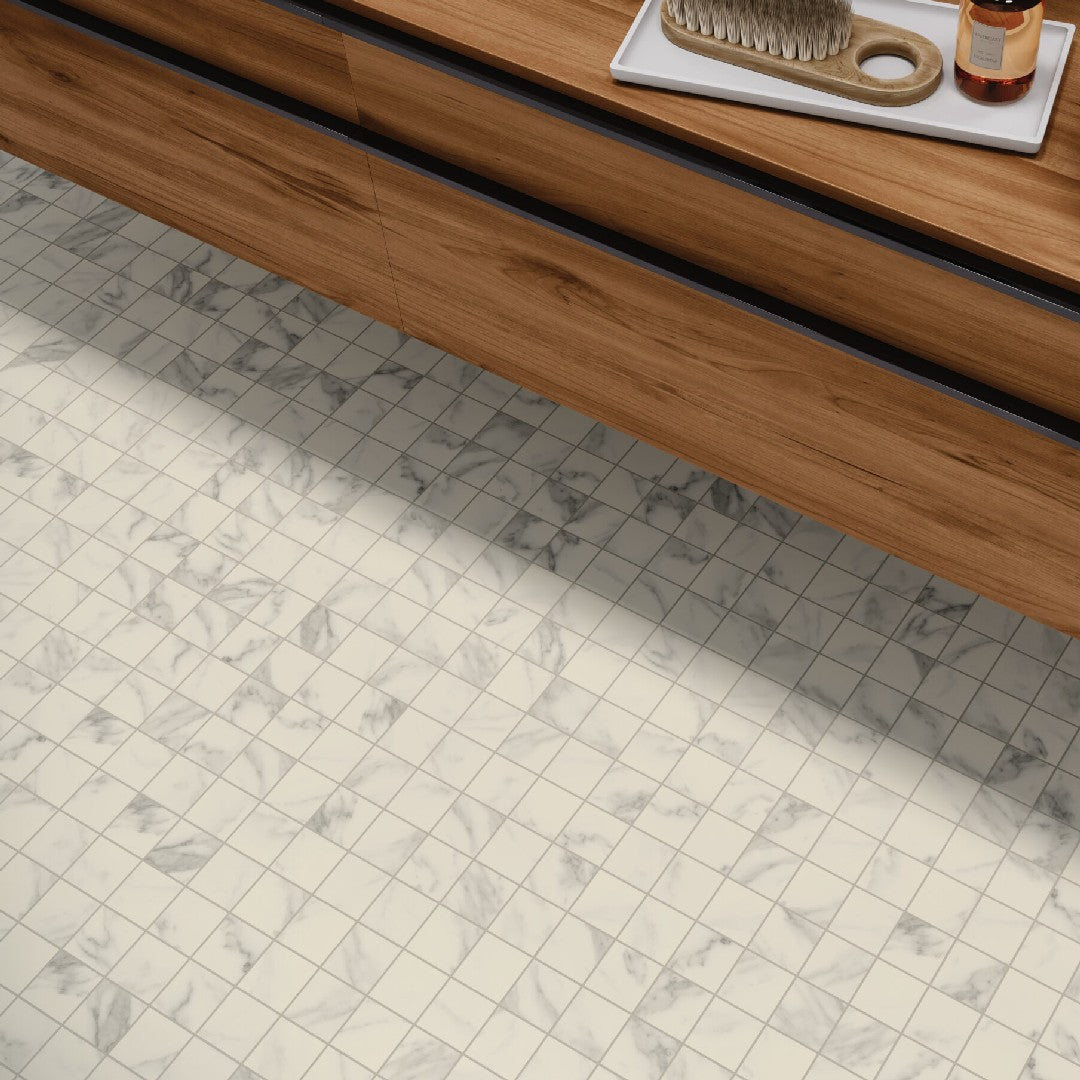 Crossville-Access-Point-12-x-12-Unpolished-Porcelain-2-Mosaic-Marble-Statuario