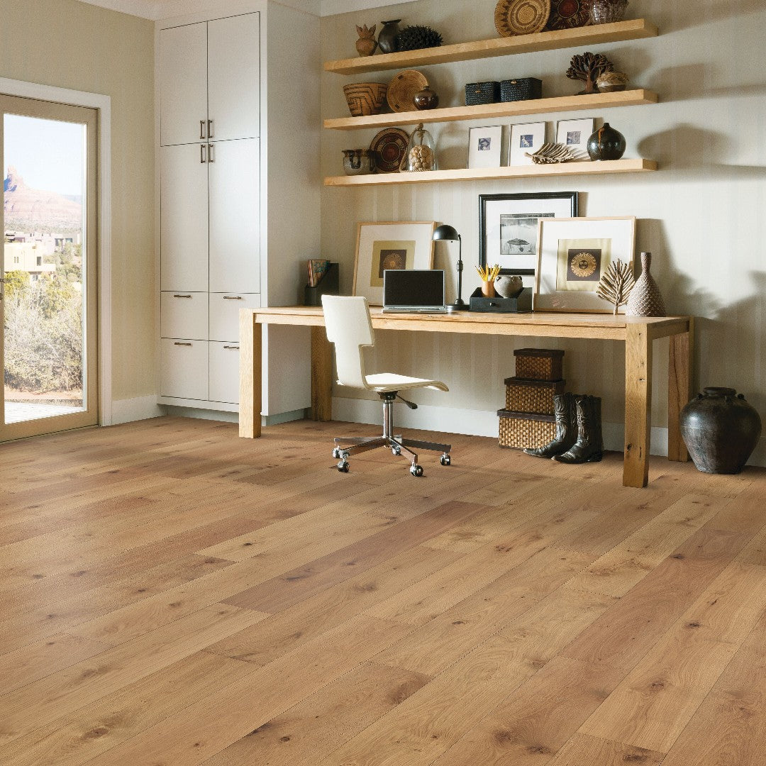 Crossville-Goodman-7.25-Low-Gloss-Wire-Brushed-Engineered-Hardwood-Plank-White-Oak-Ginger