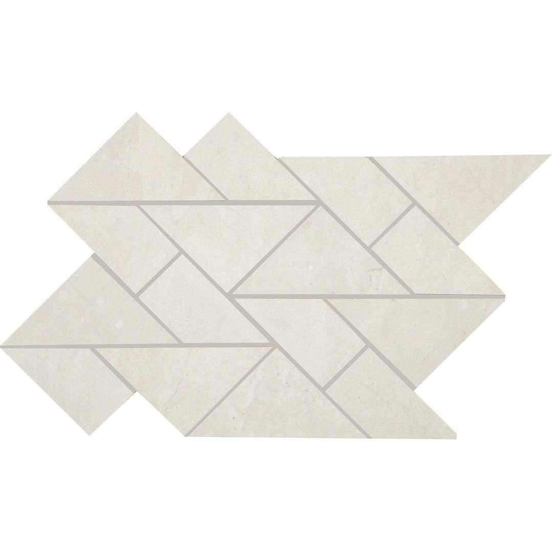 Crossville Portugal 8.5" x 14.6" Unpolished Multi-Shaped Porcelain Mosaic