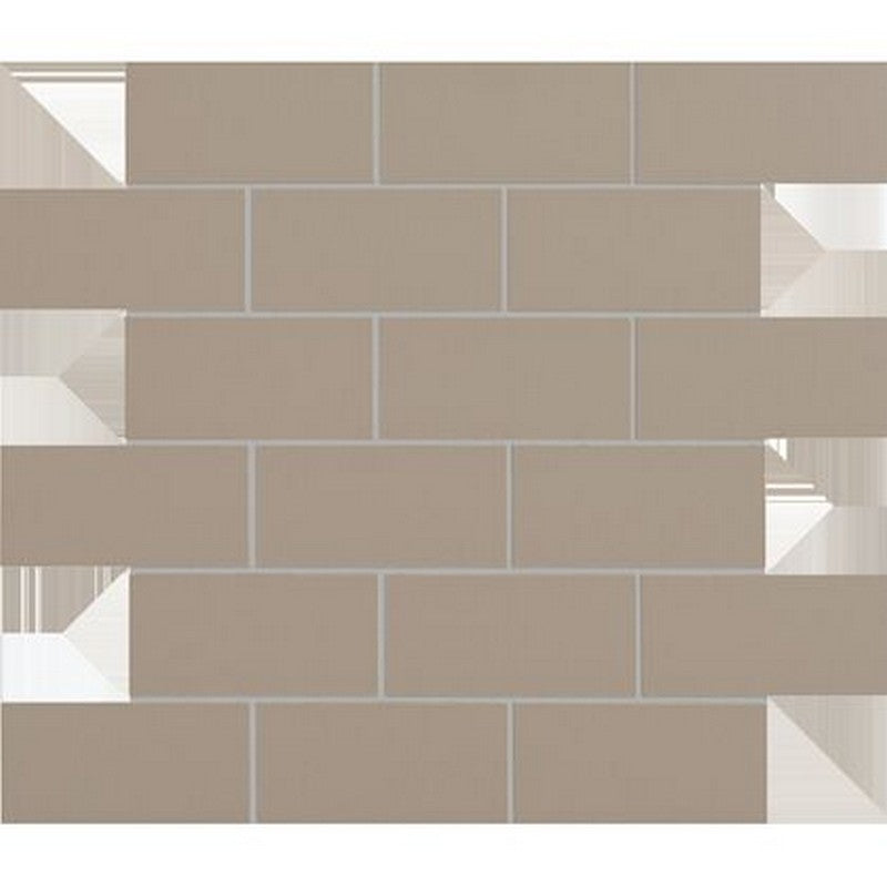 Crossville Retroactive 2.0 - 11.69" x 13.66" Unpolished Porcelain 2x4" Mosaic