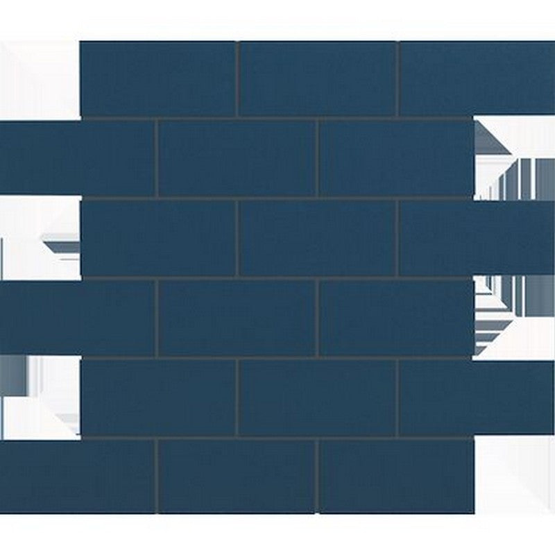 Crossville Retroactive 2.0 - 11.69" x 13.66" Unpolished Porcelain 2x4" Mosaic