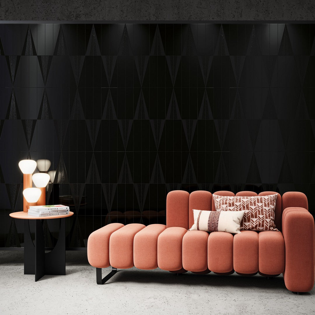 Crossville-Snippet-3-x-12-Gloss-&-Matte-Ceramic-Wall-Tile-Coal-Left
