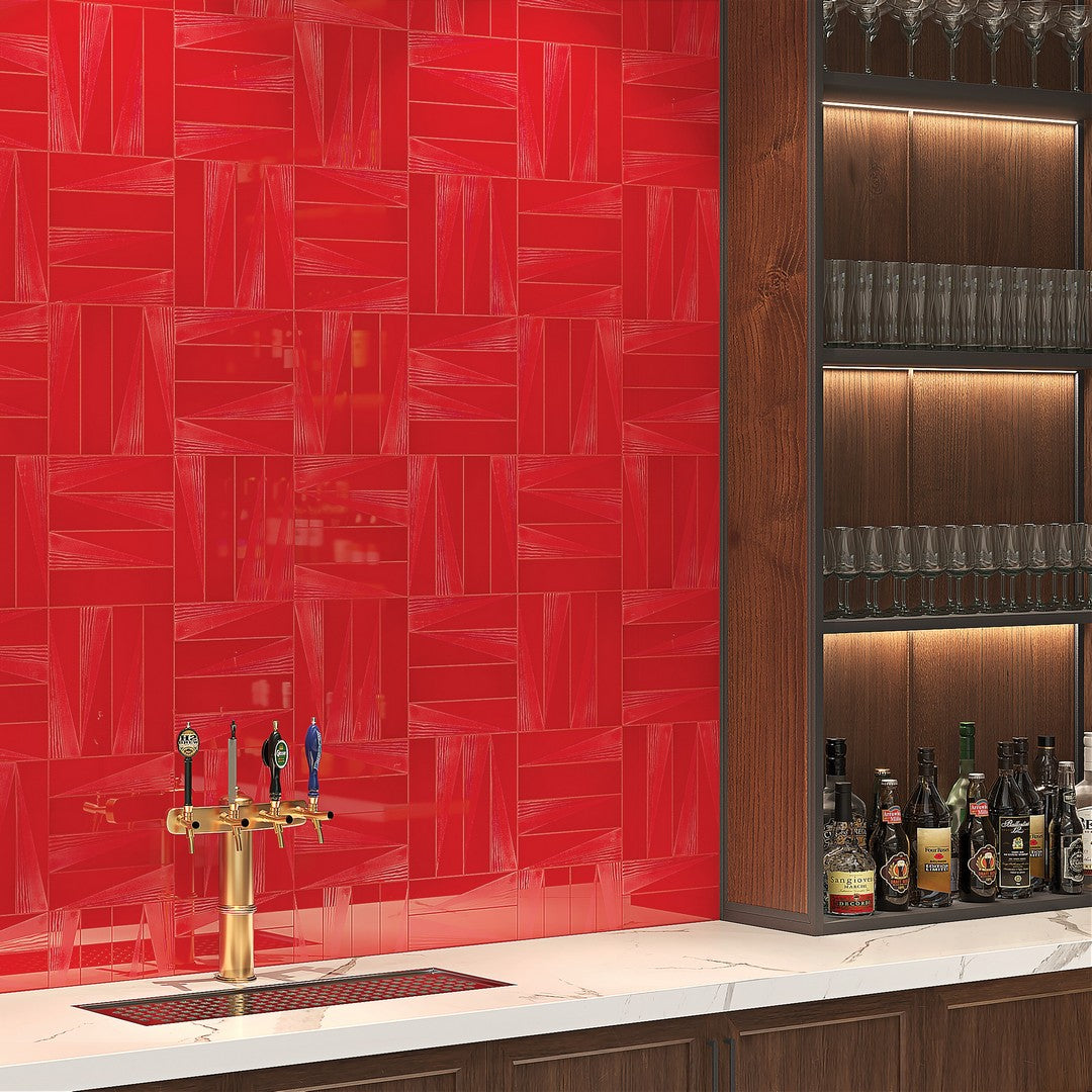 Crossville-Snippet-3-x-12-Gloss-&-Matte-Ceramic-Wall-Tile-Lipstick-Left