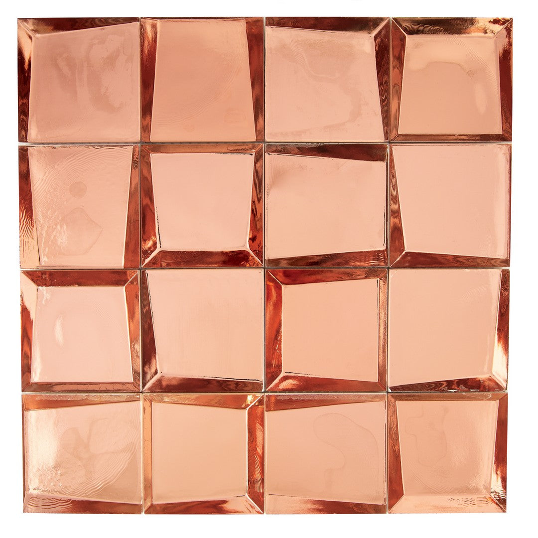 Crossville Sideview Glass 12" x 12" Polished Glass 3" Mosaic