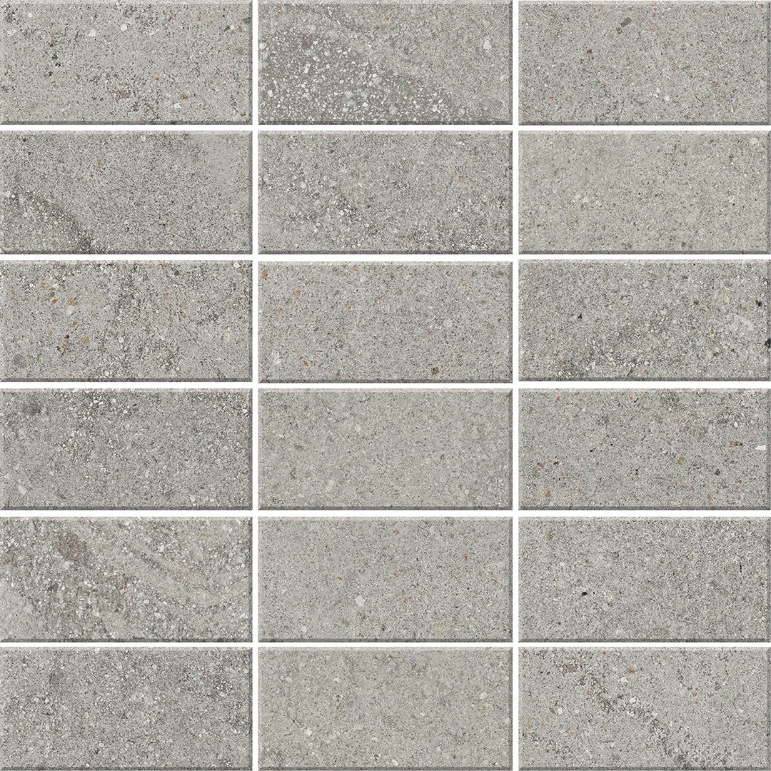 Crossville Trajectory 12" x 12" Unpolished 2x4" Stacked Brick Porcelain Mosaic