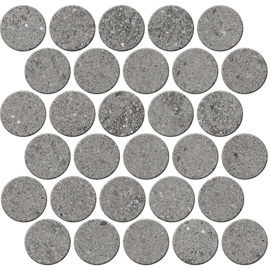 Crossville Trajectory 14" x 14" Unpolished Circle Porcelain Mosaic