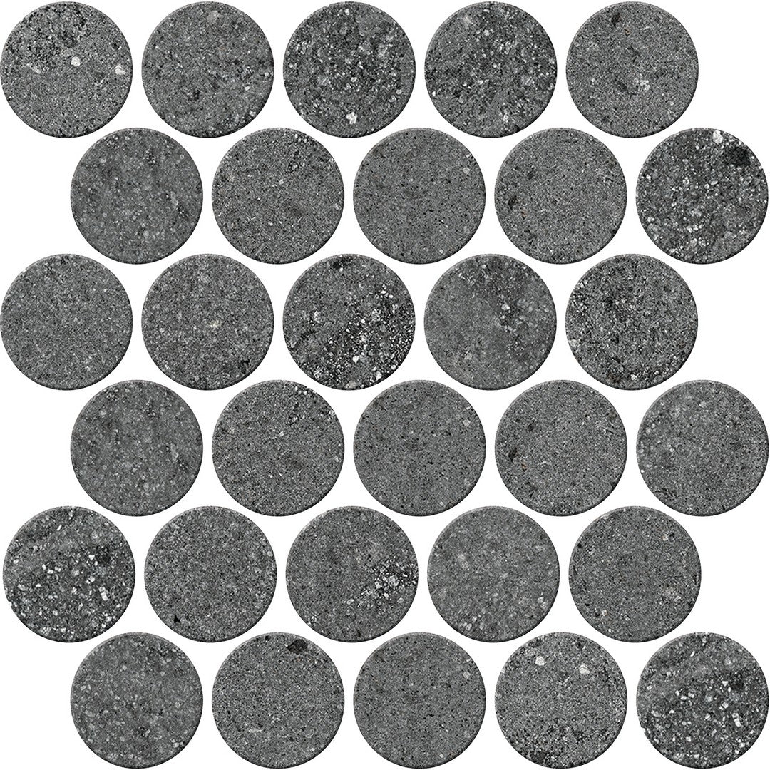 Crossville Trajectory 14" x 14" Unpolished Circle Porcelain Mosaic