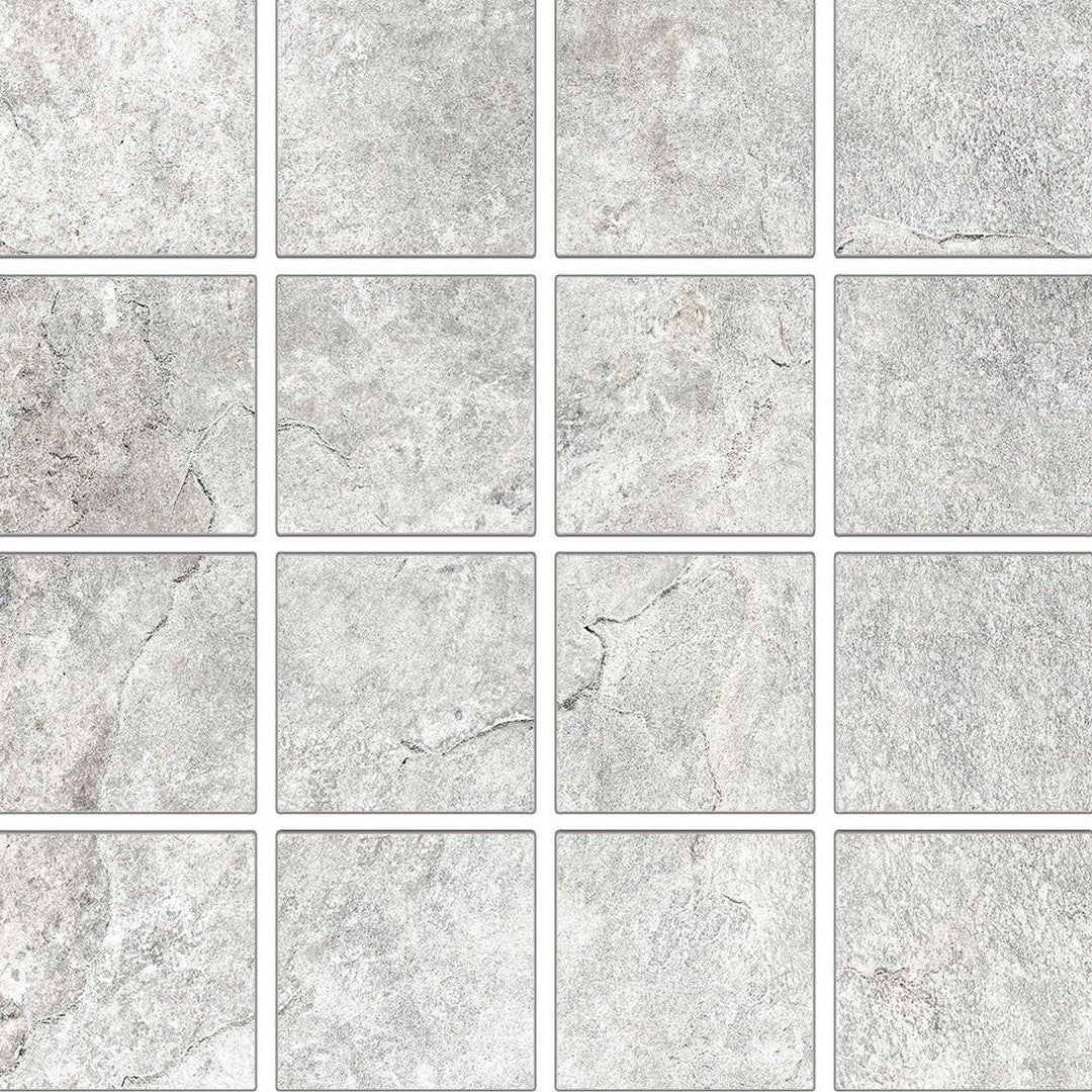 Tesoro Fratto 12" x 12" Rectified Matte Porcelain 3" Mosaic