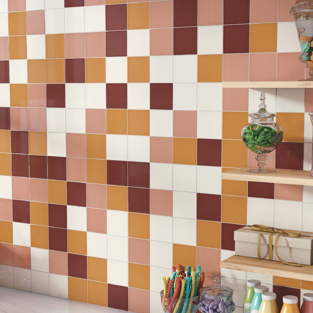 Crossville-Cursive-6-x-6-Gloss-Ceramic-Wall-Tile-Oxblood