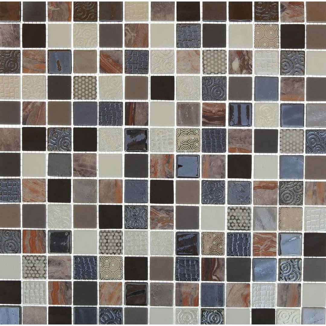 Ottimo Cosmo 13.25" x 13.25" Glossy & Matte Glass Mosaic