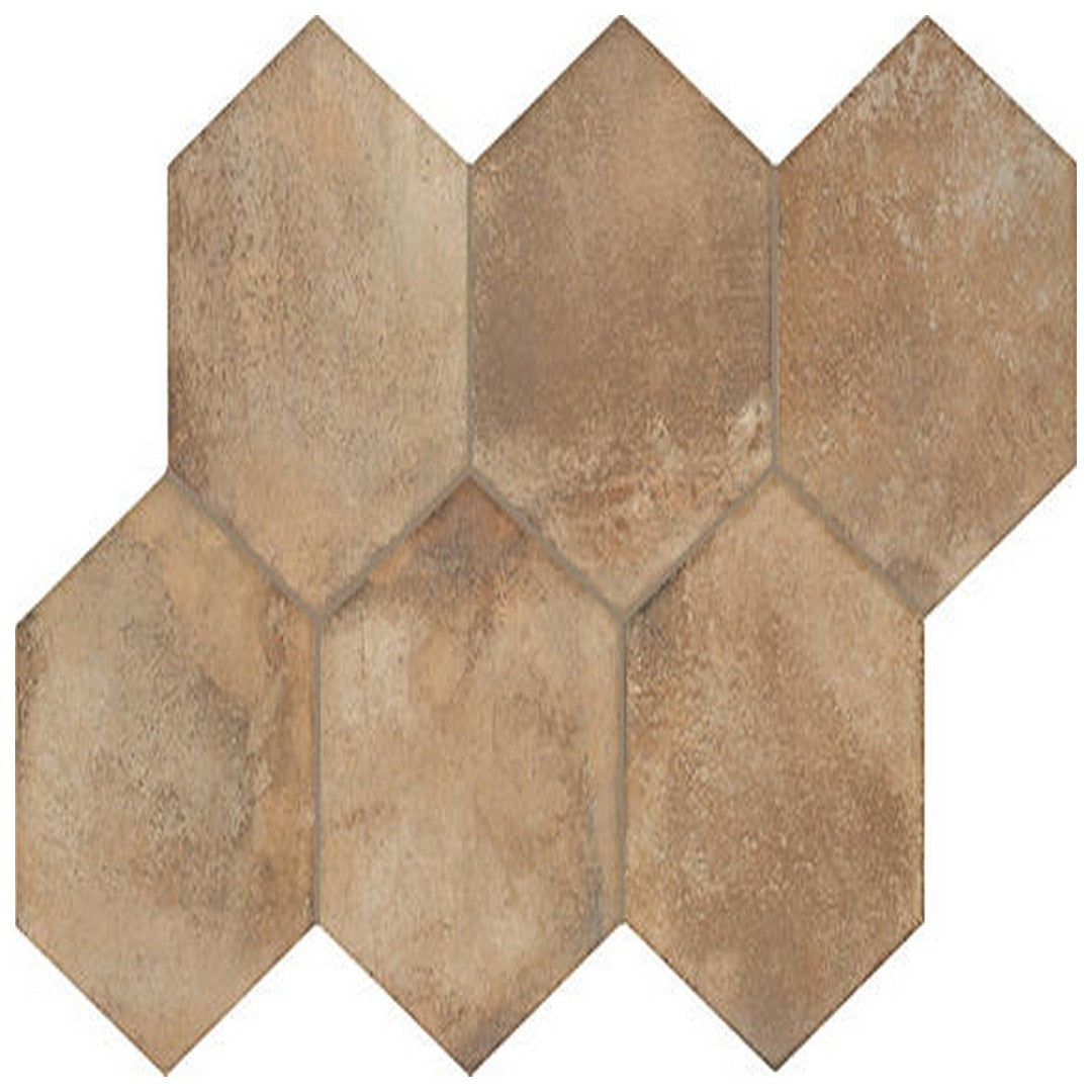 Marazzi Cotto Revival 8" x 9" Matte Porcelain Hexagon Tile