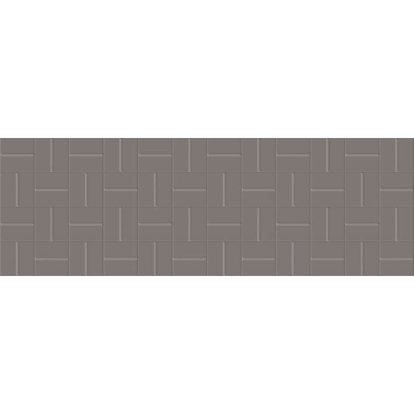 Happy Floors Carpenter 12" x 36" Rectified Matte Ceramic Deco Wall Tile