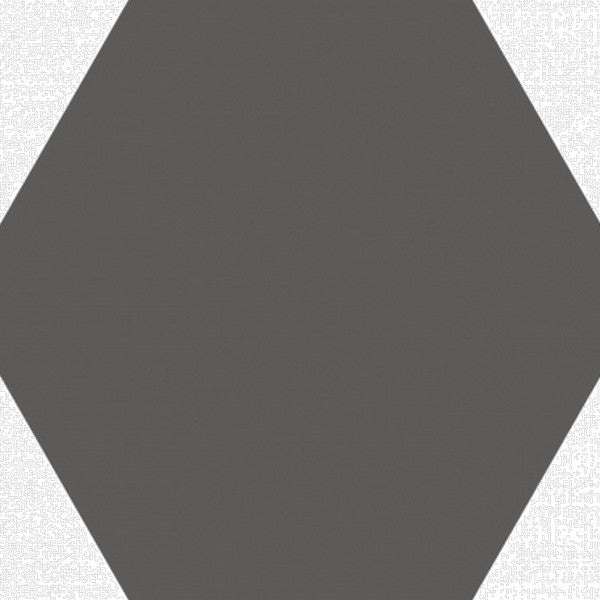 Happy Floors Carpenter 5" x 6" Rectified Matte Porcelain Hexagon Wall Tile