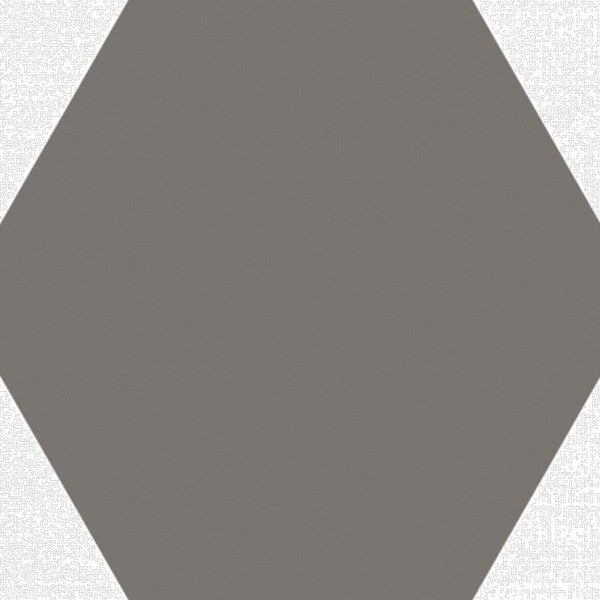 Happy Floors Carpenter 5" x 6" Rectified Matte Porcelain Hexagon Wall Tile