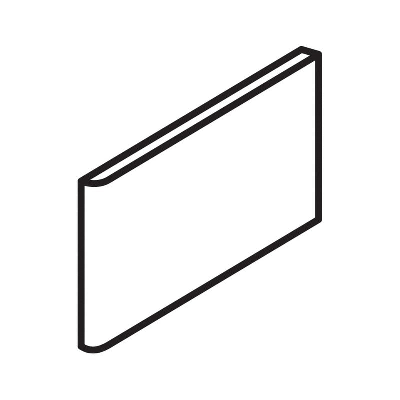 Daltile Florentine 3" x 3" Glossy Ceramic Wall Bullnose