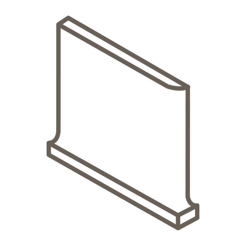 Daltile-Colormatch-SCL3601---6-x-6-Ceramic-Left-Cove-Corner-Valentine